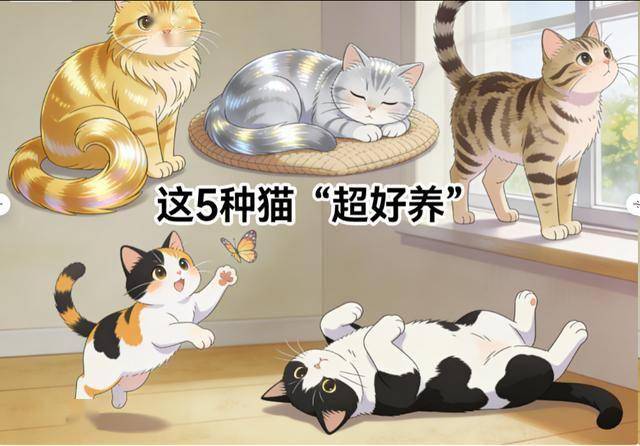 这5种猫“超好养”，便宜又省心！  - 语梦星球