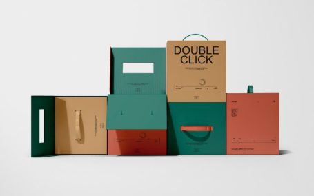 纸箱纸盒包装盒礼品盒手提箱品牌样机