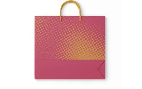 高品质高端手提袋购物袋礼品袋纸袋效果图展示样机