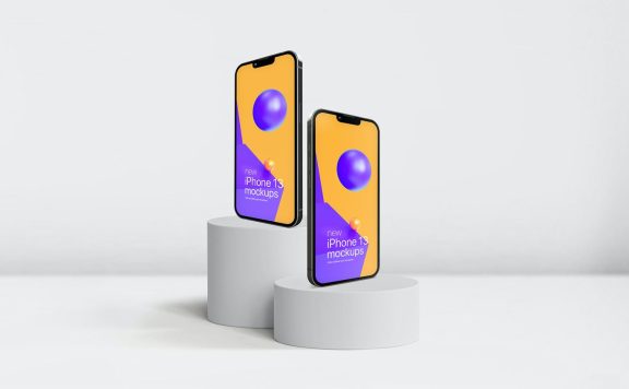 新推出的iPhone 13手机模型