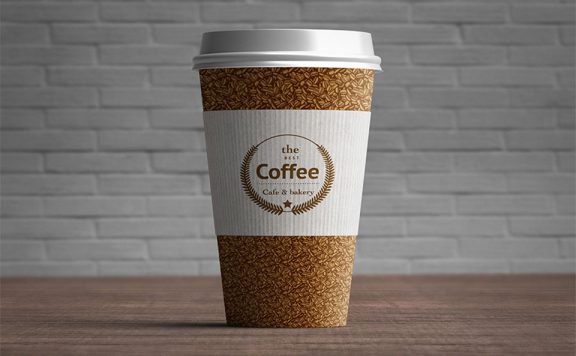 精致漂亮的纸杯设计展示模型（Mockup）PSD下载