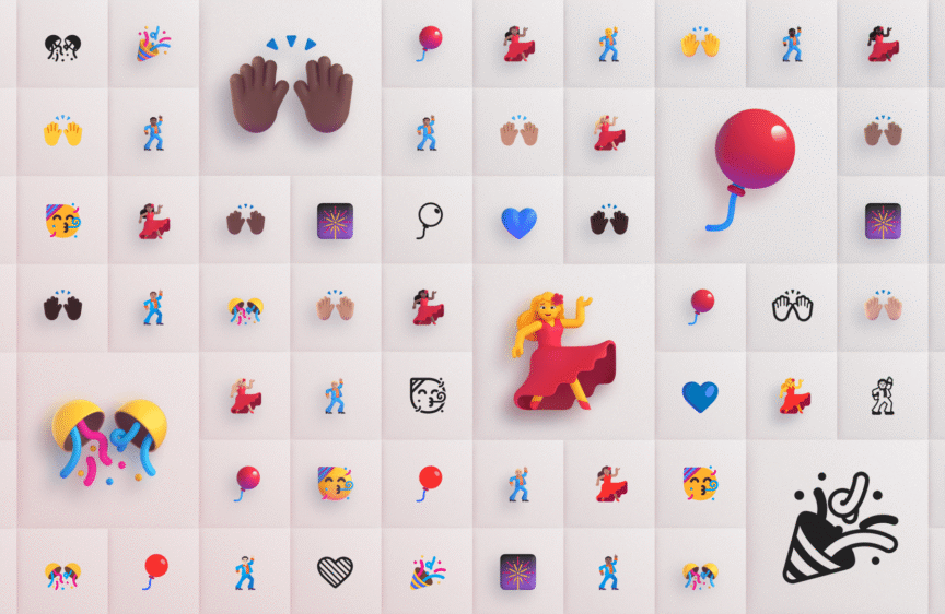 微软表情包开放设计（底部含源代码下载）