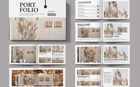 作品集杂志景观 (INDD)