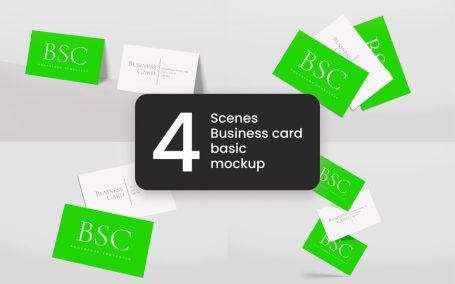 名片模型样机 (PSD)