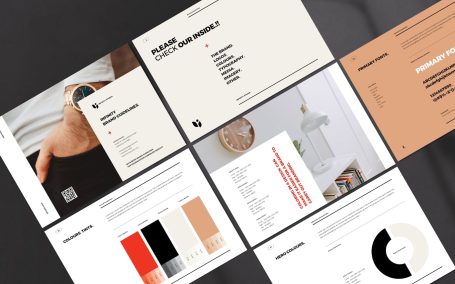 品牌指南画册模版 (INDD)