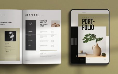 宣传册画册模版 (INDD)