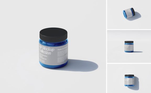 塑料罐模型样机 (PSD)