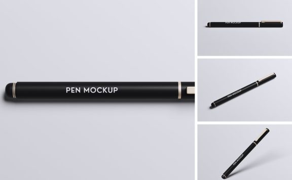 笔模型样机 (PSD,PDF)