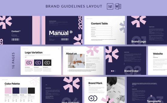 品牌指南 (DOCX,INDD)