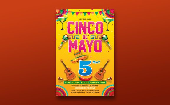 五月五日节传单 (PSD,JPG)