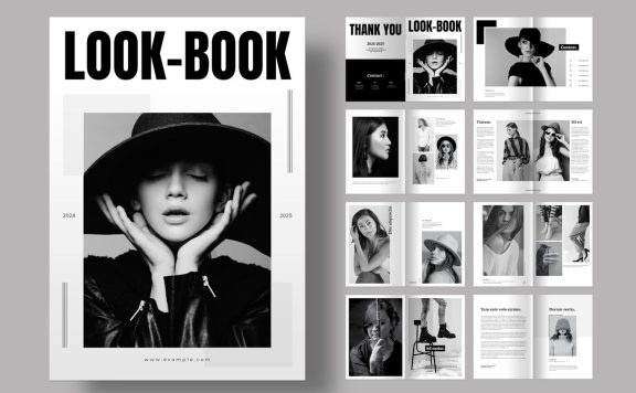 看书杂志版式 (INDD)