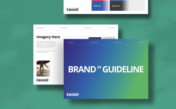 品牌识别指南画册模版 (INDD)