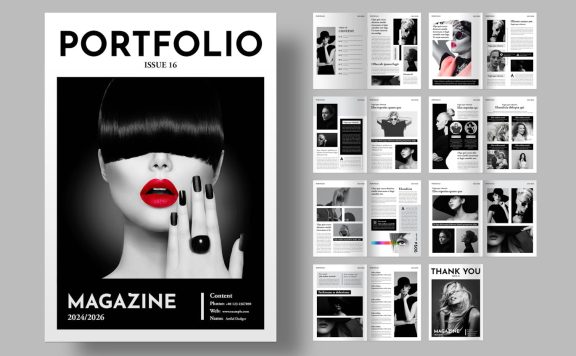 作品集杂志 (INDD)