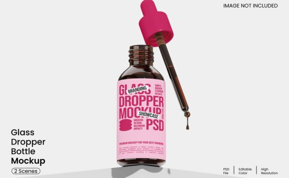 滴管瓶模型样机 (AI)