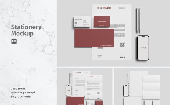 文具模型样机 (PSD)