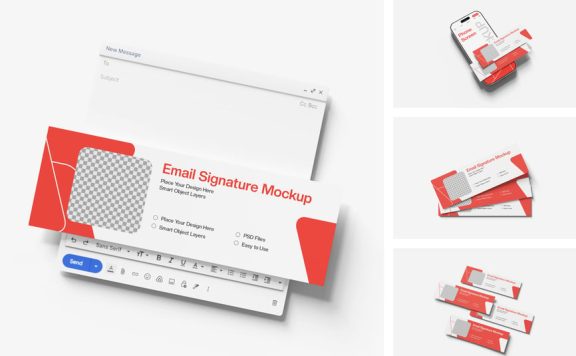 电子邮件签名模型样机 (PSD)