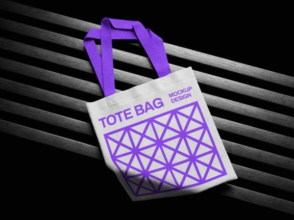 手提袋模型样机 (PSD)