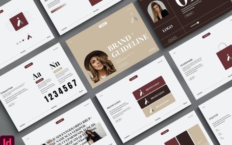 品牌指南模板 (INDD)