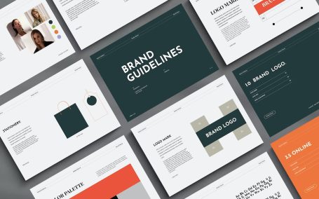 品牌指南画册模板 (INDD)