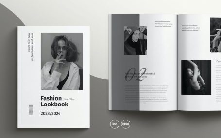 时尚画册模板 (INDD)