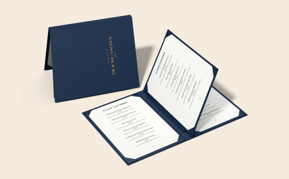 菜单手册模型样机 (PSD)