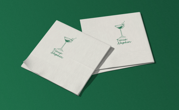 纸餐巾样机 (PSD)