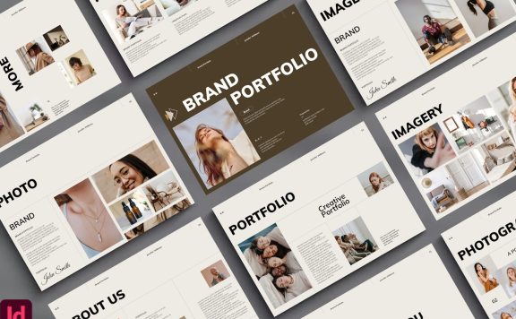 品牌组合模板 (INDD)