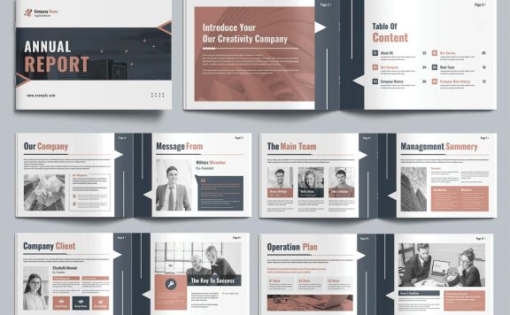 年度报告模板 (INDD)