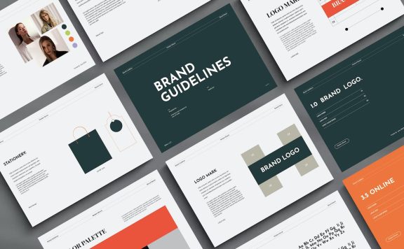 品牌指南画册模板 (INDD)