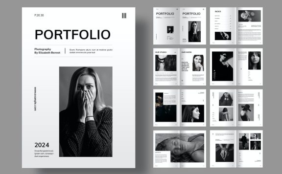 作品集杂志 (INDD)