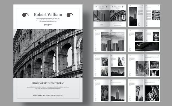 摄影作品集布局 (INDD)