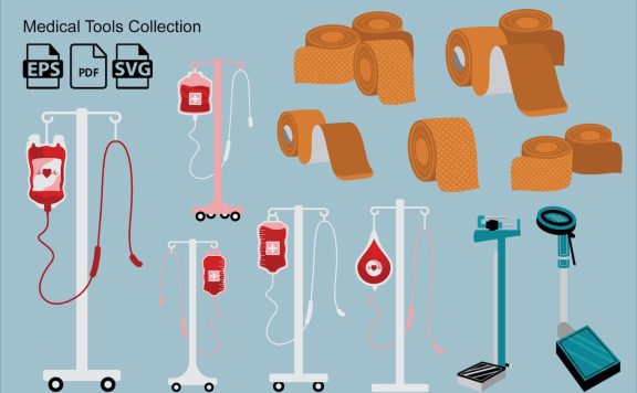 医疗工具系列 (EPS,PDF,SVG)