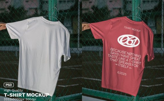 T恤样机- (PSD)