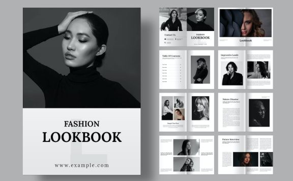 优质设计适合多用途杂志画册模版 (INDD)