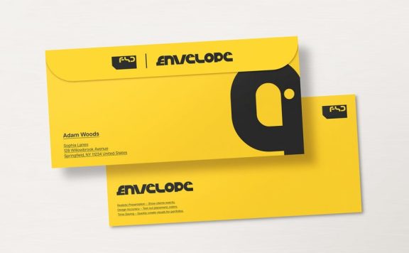 信封模型样机 (PSD)