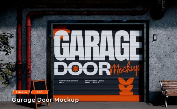 车库门模型样机 (PSD)
