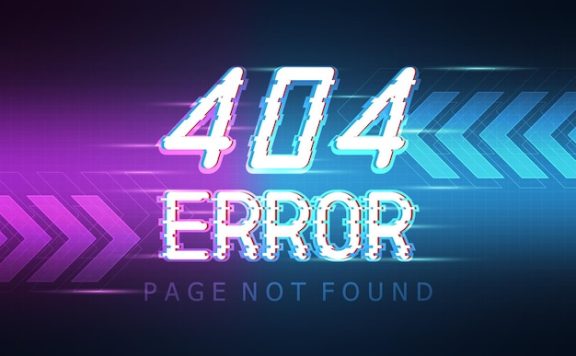 404错误消息页面未找到技术背景图素材[eps]