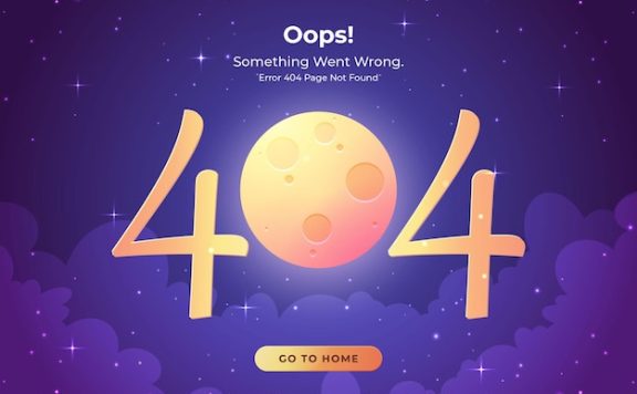 404错误页面丢失未找到概念插画素材[eps]