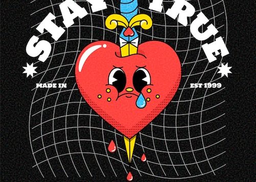 剑心表情印花图案服饰设计矢量素材[ai,eps]