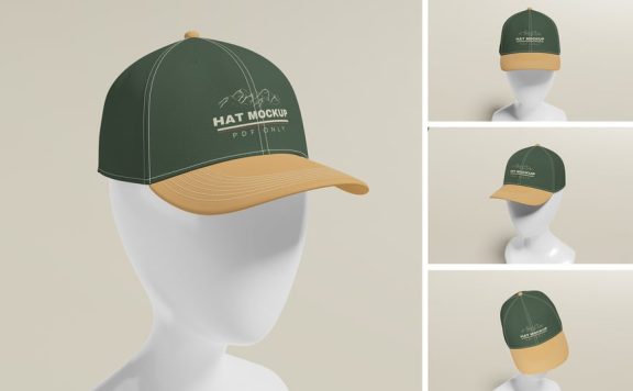 帽子模型样机 (PSD,PDF)
