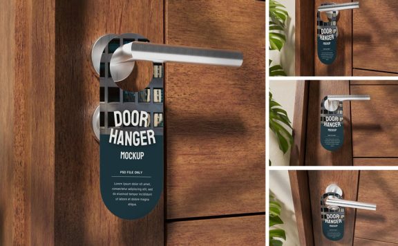 门牌模型样机 (PSD,PDF)