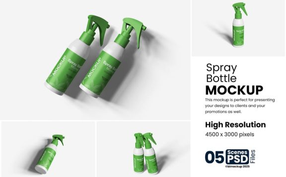 喷瓶模型样机 (PSD)
