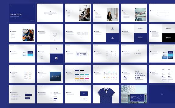 🔴时尚高端专业的高品质品牌设计VI设计模板