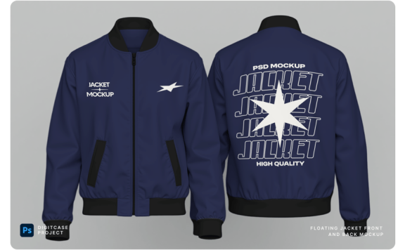浮夹克前后模型样机 (PSD)