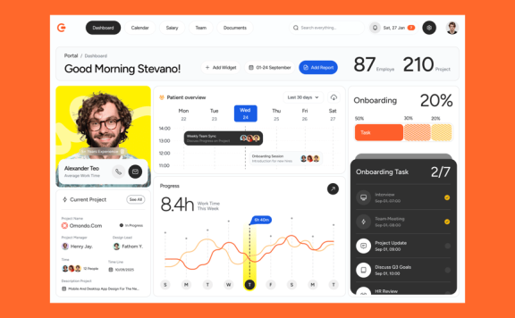 人力资源管理 – 仪表板 (FIG)