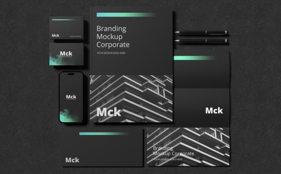 品牌模型样机 (PSD)