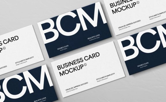 名片模型样机 (PSD)