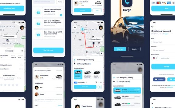 共享移动应用APP UI KIT (FIG)