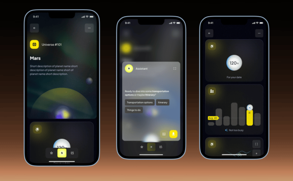 旅行时间表管理应用APP UI KIT (FIG)
