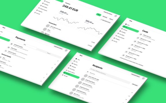 银行和财务分析仪表板Web应用APP UI KIT (FIG,XD,SVG,SKETCH,PSD)